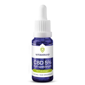 Vitakruid - CBD Olie 5% Full Spectrum