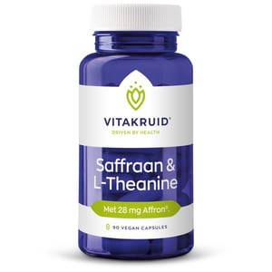 Vitakruid - Saffraan 28 mg (Affron) & L-Theanine