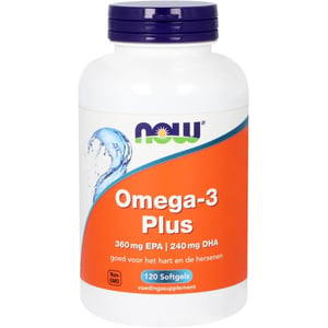 NOW Omega 33 Plus 360 mg EPA 240 mg DHA afbeelding