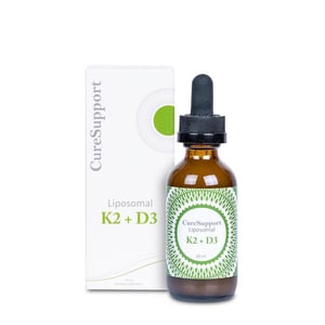 Curesupport Liposomale Vitamine K2 & D3 Curesupport Liposomale Vitamine K2 & D3 afbeelding