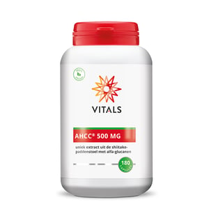 Vitals AHCC 500 mg (Shiitake Mycelium Extract) afbeelding