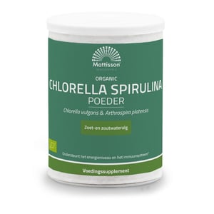Mattisson Healthstyle - Organic Chlorella Spirulina