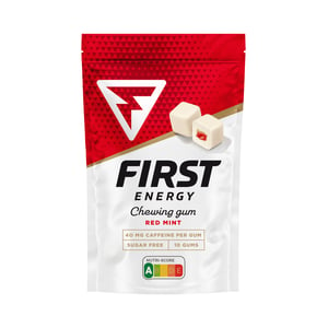 First Energy Gum Red Mint afbeelding