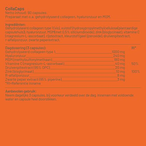 Vitaminstore CollaCaps (Collageen) afbeelding