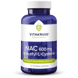 Vitakruid - NAC 600 mg N-Acetyl-L-Cysteine