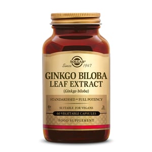 Solgar Vitamins Ginkgo Biloba Leaf Extract afbeelding