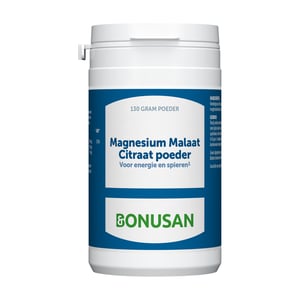 Bonusan - Magnesium Malaat Citraat Poeder