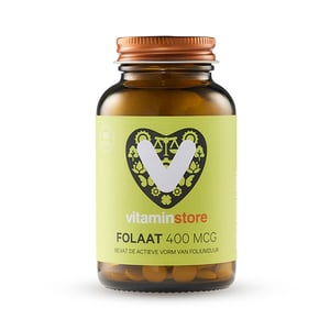 Vitaminstore - Foliumzuur Folaat 400 mcg zuigtabletten