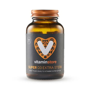 Vitaminstore Super D3 Extra Sterk 75 mcg vitamine D afbeelding