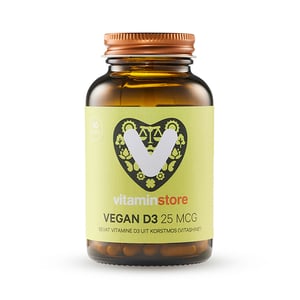 Vitaminstore Vegan D3 25 mcg (vegan vitamine D 1000 IE) afbeelding
