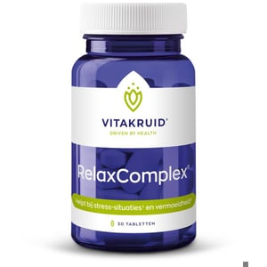 Vitakruid - Relaxcomplex 1250mg Magnesium Tauraat & D3