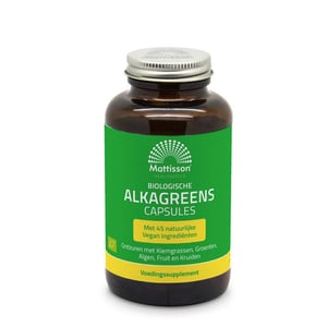 Mattisson Healthstyle - Biologisch Alkagreens capsules