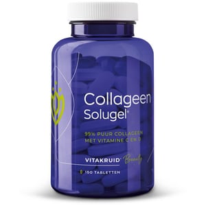 Vitakruid - Collageen Solugel tabletten met Vitamine C en D