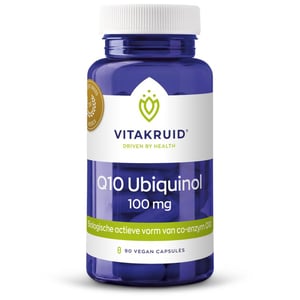Vitakruid - Q10 ubiquinol 100mg