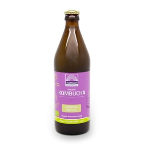 Mattisson Healthstyle - Kombucha ginger & matcha double fermented bio