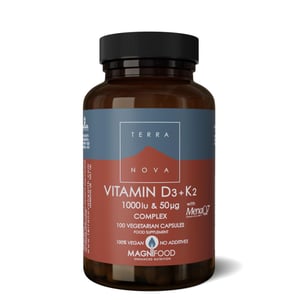 Terranova Vitamine D3 1000IU met K2 50 mcg complex afbeelding