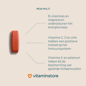 Vitaminstore Mega Multi (multivitamine) afbeelding