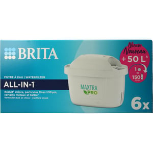 Brita - Waterfilterpatroon Maxtra Pro all-in-1 6-pack