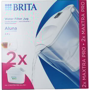 Brita - Waterfilterbundel Aluna Cool White+2 Maxtra filters