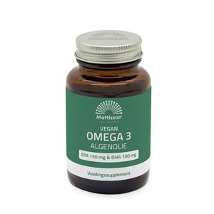 Mattisson Healthstyle - Vegan Omega 3 Algenolie EPA 150mg & DHA 100mg