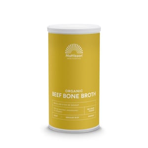 Mattisson Healthstyle - Organic Beef Bone Broth Botten Bouillon bio