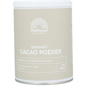 Mattisson Healthstyle - Bio Cacao Poeder