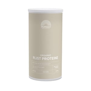 Mattisson Healthstyle - Organic Rice Protein Natural