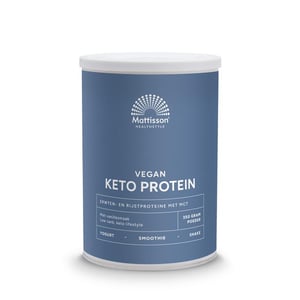 Mattisson Healthstyle - Vegan Keto protein shake - pea, rice & MCT