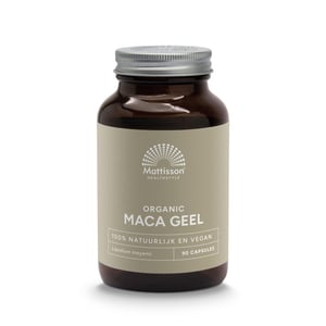 Mattisson Healthstyle - Organic Maca Geel bio