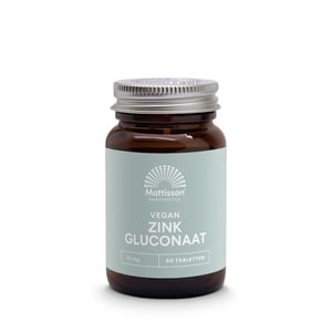 Mattisson Healthstyle - Zink Gluconaat 25mg