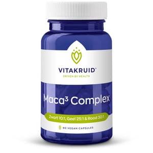 Vitakruid - Maca complex zwart/geel/rood