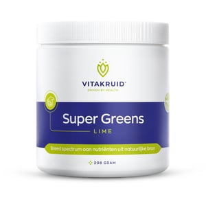 Vitakruid - Super Greens Lime oa Probiotica en Enzymen