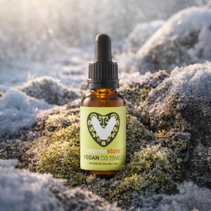 Vitaminstore Vegan D3 liquid 25mcg image