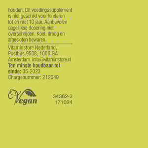 Vitaminstore Vegan D3 liquid 25mcg image