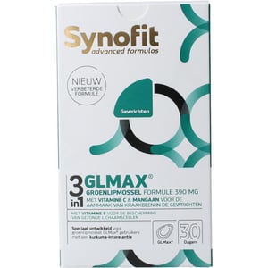 Synofit - GLMax 3 in 1 Groenlipmossel