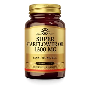 Solgar Vitamins - Super Starflower Oil 1300 mg (borageolie, 300 mg GLA)
