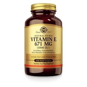 Solgar Vitamins - Vitamin E 671 mg/1000 IU Complex (natuurlijk vitamine E)