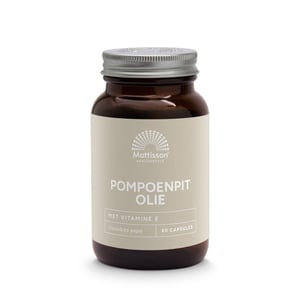 Mattisson Healthstyle - Pompoenpitolie met vitamine E 1000mg