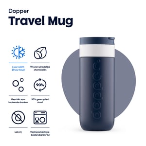 Dopper Dopper Travel Mug Breaking Blue afbeelding