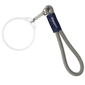 Dopper - Wrist Cord - White Mug Ring - Sandy Black