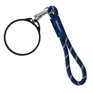 Dopper - Wrist Cord - Black Mug Ring - Midnight Silver