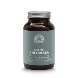 Mattisson Healthstyle - Europese chlorella capsules 775 mg