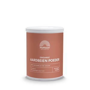 Mattisson Healthstyle - Aardbeien poeder bio