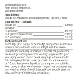 Vitaminstore Borage Olie Extra Sterk GLA (voorheen Zuiver GLA) afbeelding