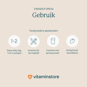 Vitaminstore Zwanger Omega Vitaminstore Zwanger Omega afbeelding