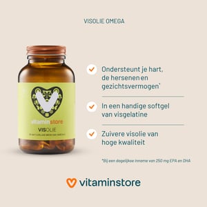 Vitaminstore Visolie omega 3 Vitaminstore Visolie omega 3 afbeelding