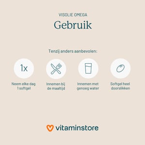 Vitaminstore Visolie omega 3 Vitaminstore Visolie omega 3 afbeelding