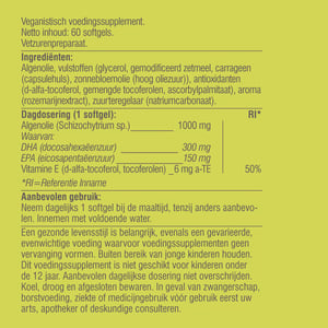 Vitaminstore Veganes Algenöl Vitaminstore Veganes Algenöl Abbildung