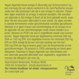 Vitaminstore Veganes Algenöl Vitaminstore Veganes Algenöl Abbildung