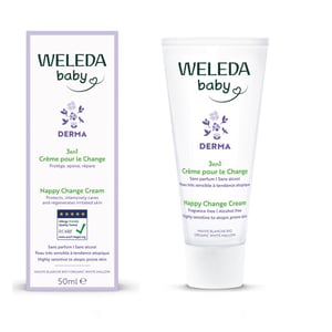 Weleda natuurcosmetica - Baby Derma 3 in 1 Billenbalsem